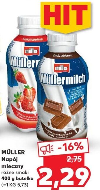 Kaufland Muller Napój mleczny 400g oferta