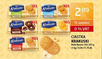 ABC Ciastka Krakuski 163-201g oferta