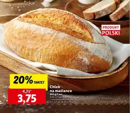 Lidl Chleb na maślance 1 SZT 550 G oferta