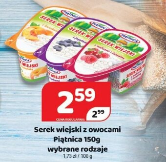 Delfin Serek wiejski z owocami Piątnica 150g oferta