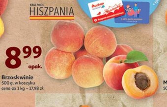 Auchan Brzoskwinie 500g oferta