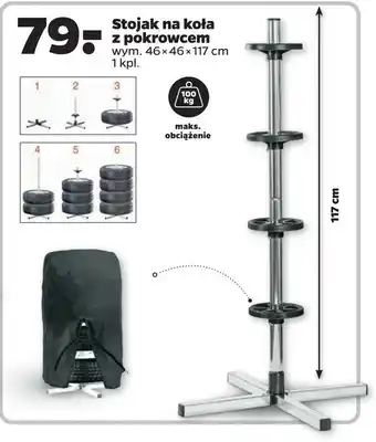 Netto Stojak na koła z pokrowcem oferta