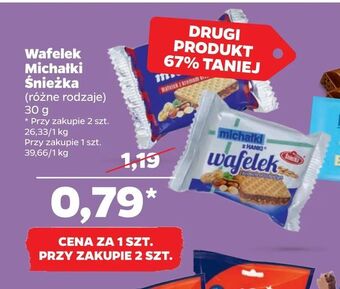 Netto Wafelek Michałki Śnieżka oferta