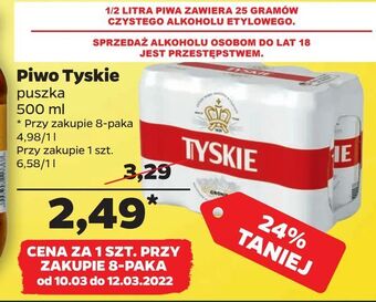 Netto Piwo Tyskie oferta