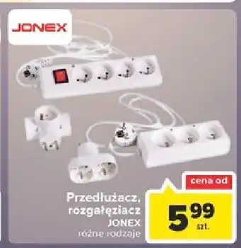 Carrefour Przedłużacz 2 gniazdka z uziemieniem 1 SZT oferta