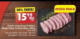 Biedronka Schab wieprzowy kotlety 1 SZT 680 G oferta