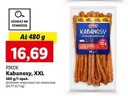Lidl Kabanosy drobiowe z mięsem wieprzowym 1 SZT 120 G oferta