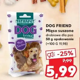 Kaufland Mięso suszone drobiowe dla psa 1 SZT 50 G oferta