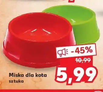 Kaufland Miska dla kota 1 SZT oferta