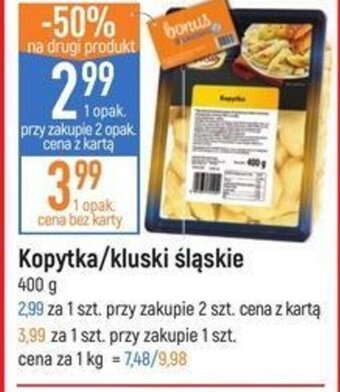 E.Leclerc Kopytka/Kluski śląskie 400g oferta