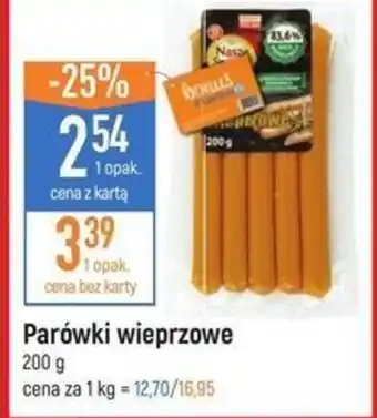 E.Leclerc Parówki wieprzowe 200g oferta