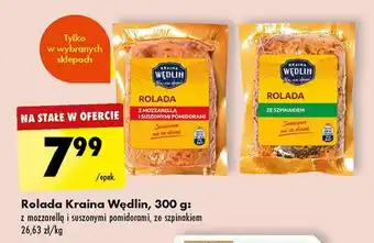 Biedronka Rolada ze szpinakiem 1 SZT 300 G oferta