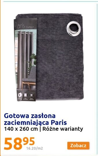 Action Gotowa zasłona zaciemniająca Paris oferta