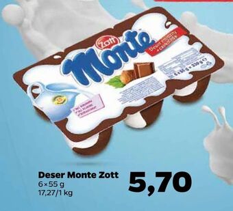 Netto Deser Monte Zott oferta