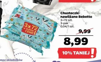 Netto Chusteczki nawilżane Bebetto oferta