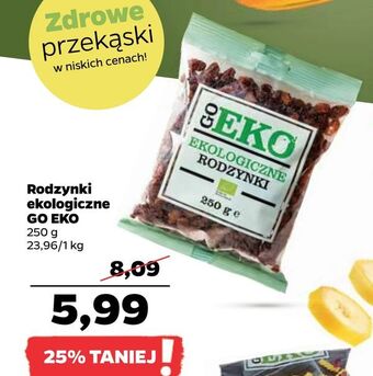 Netto Rodzynki ekologiczne GO EKO oferta