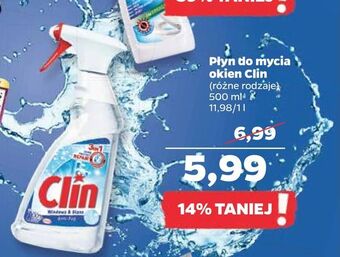 Netto Płyn do mycia okien Clin oferta