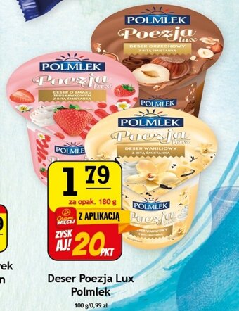 Gram Market Deser Poezja Lux Polmlek 180g oferta