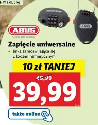 Lidl Zapięcie uniwersalne 1 SZT oferta