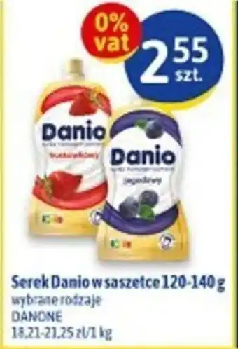 Euro Sklep Serek Danio w saszetce 120-140g oferta