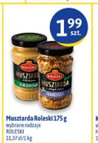 Euro Sklep Musztarda Roleski 175g oferta