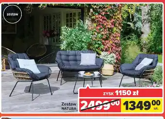 Carrefour Market Zestaw mebli natura 1 SZT oferta