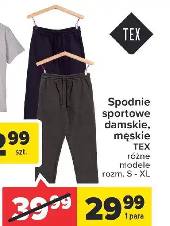 Carrefour Spodnie sportowe damskie s-xl 1 SZT oferta