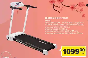 Carrefour Bieżnia luna 1 SZT oferta