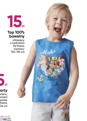 Pepco Top 100% bawełny chłopięcy oferta