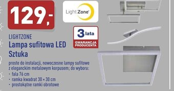 ALDI Lampa sufitowa LED oferta