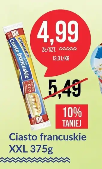 Supersam Ciasto francuskie XXL 375g oferta