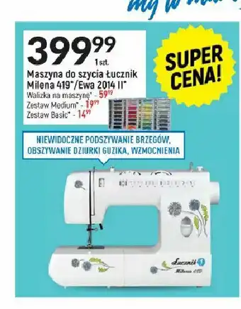 Carrefour Maszyna do szycia milena 419 1 SZT oferta