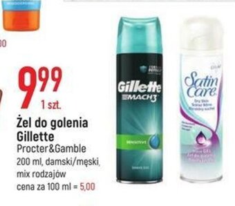 E.Leclerc Żel do golenia Gillette 200ml oferta