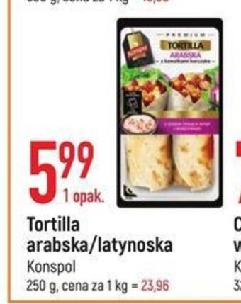E.Leclerc Tortilla arabska/latynoska 250g oferta
