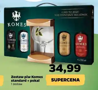 Netto Zestaw piw Komes standard + pokal oferta