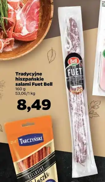 Netto Tradycyjne hiszpańskie salami Fuet Bell oferta