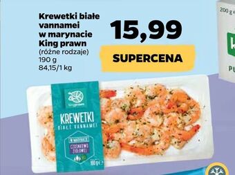 Netto Krewetki białe vannamei w marynacie King prawn oferta