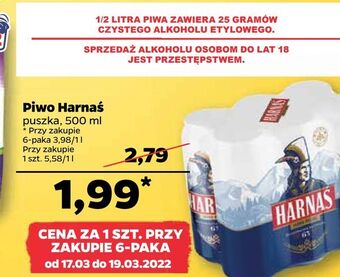 Netto Piwo Harnaś oferta