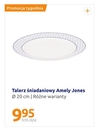 Action Talerz śniadaniowy Amely Jones oferta
