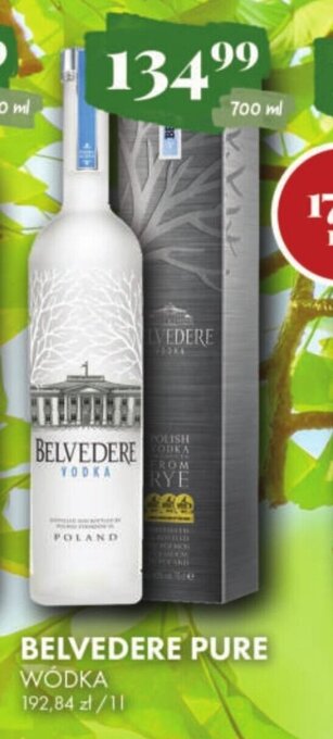 Belvedere Pure 700ml