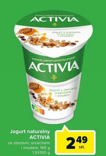 Carrefour Market Jogurt naturalny Activia 165g oferta