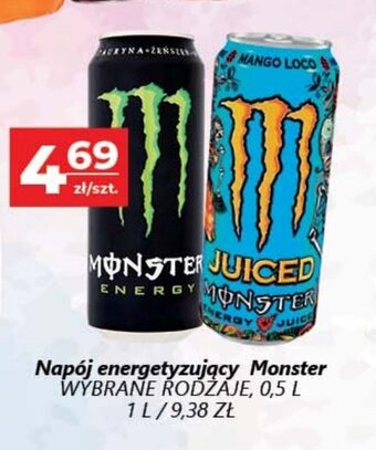 Top Market Napój energetyzujący Monster 500ml oferta