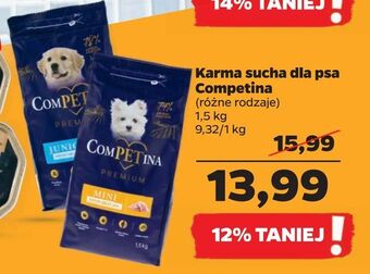 Netto Karma sucha dla psa Competina oferta