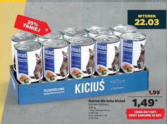 Netto Karma dla kota Kiciuś oferta