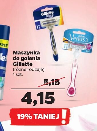 Netto Maszynka do golenia Gillette oferta