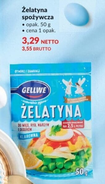 Makro Żelatyna spożywcza 50g oferta