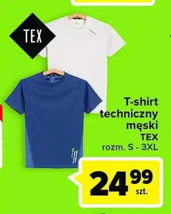 Carrefour T-shirt sportowy techniczny s-3xl 1 SZT oferta