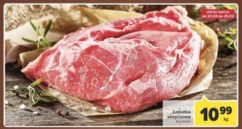 Carrefour Łopatka wieprzowa 1kg oferta