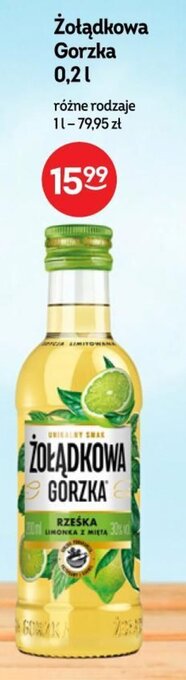 Żabka Żołądkowa Gorzka 0,2l oferta