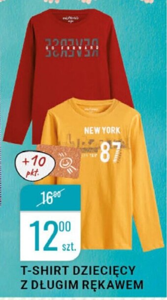 bi1 T-shirt dziecięcy z długim rękawem oferta